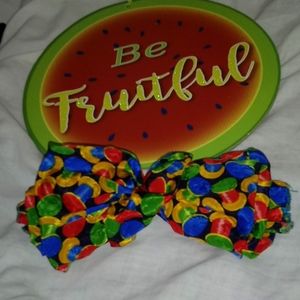 Colorful Vintage Hair Bow